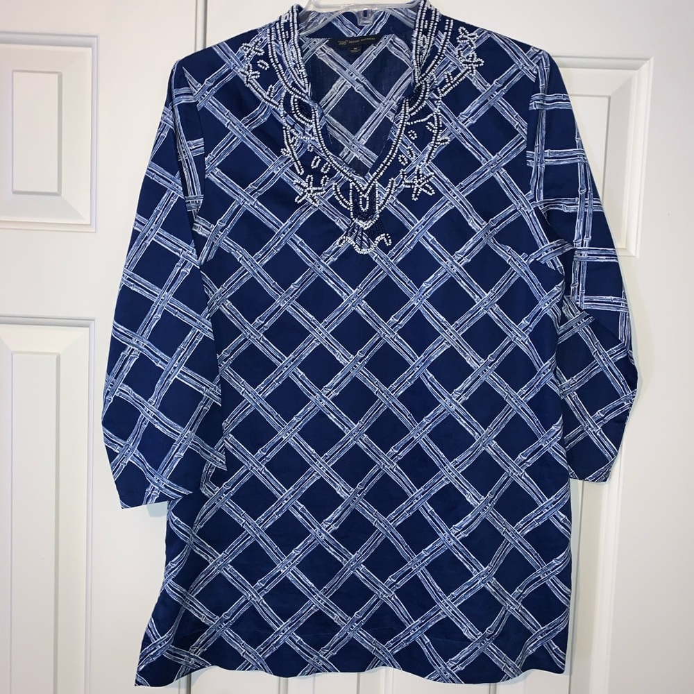 EUC 346 Brooks Brothers Blouse Size M